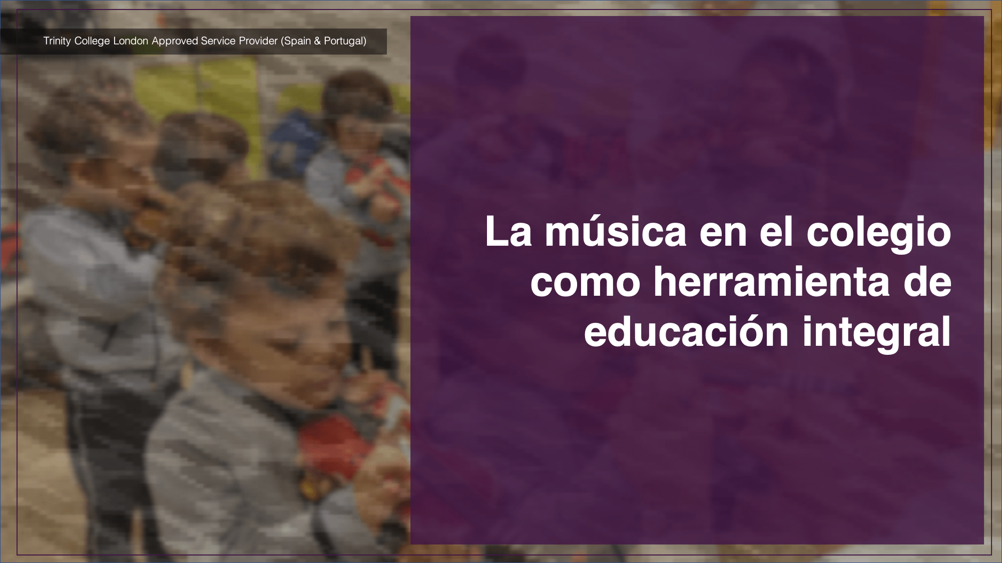 La música en el colegio como herramienta de educación integral