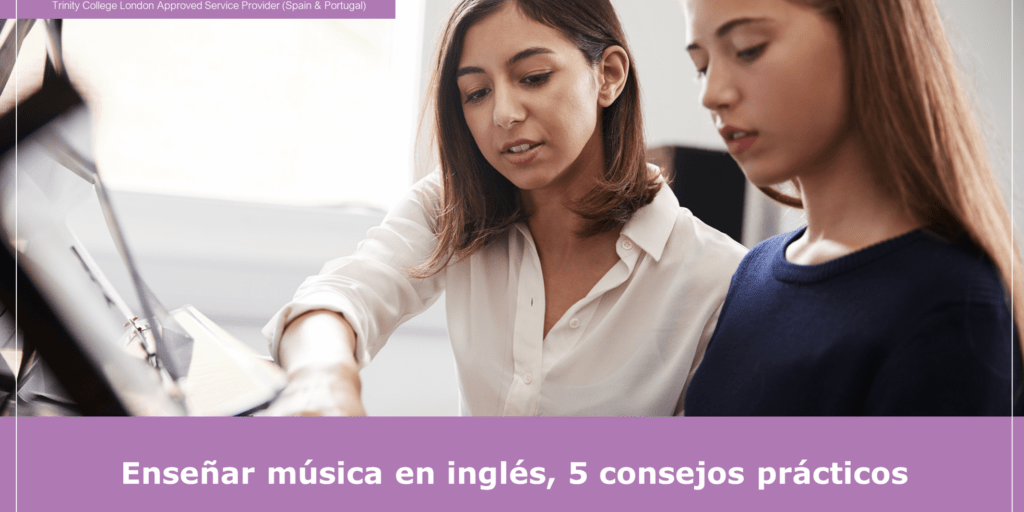 Cómo enseñar música en inglés